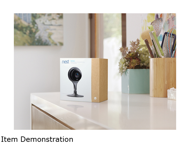 Nest Cam Indoor Smart Home Security Camera, Full HD 1080P Video