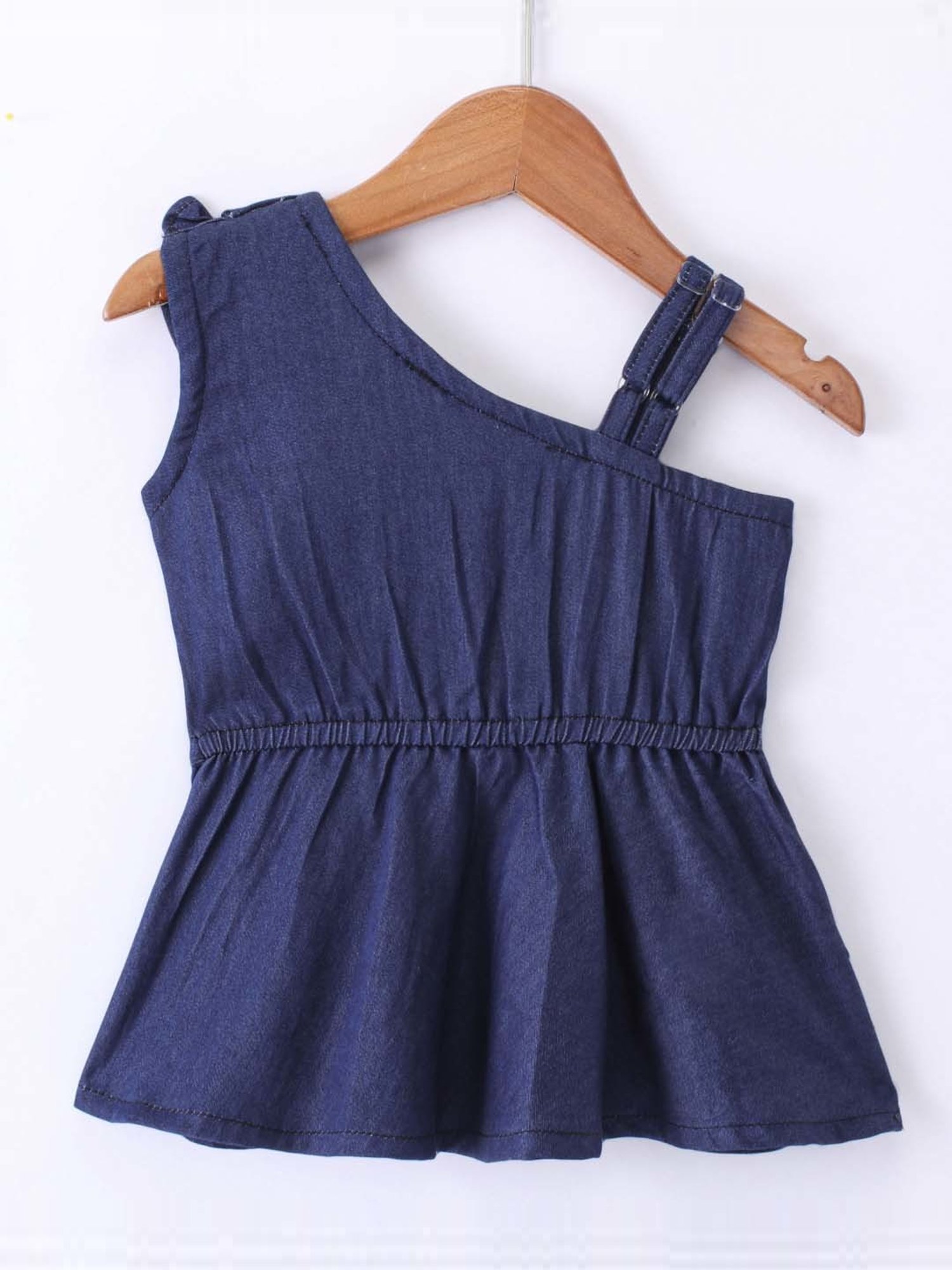 TWISHA Kids Blue & Pink Applique Top Set