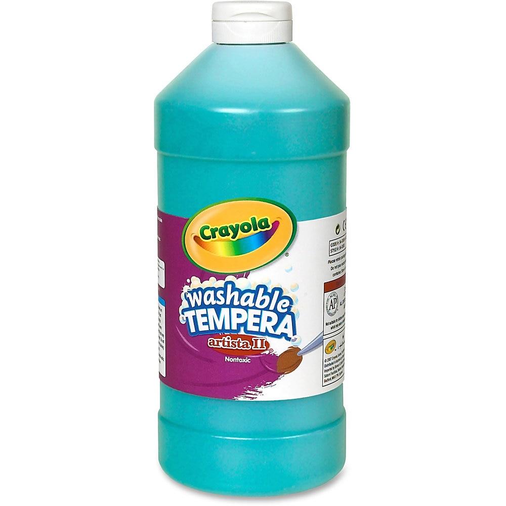 Washable Tempera Paint, 32oz, Turquoise CYO543132048