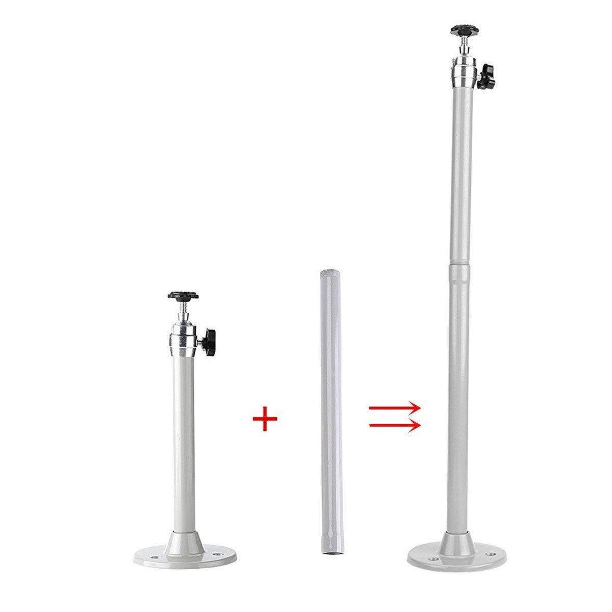 Ivosmart Mini Projector Wall Ceiling Mount Hanger 5KG Load Mounting Bracket For Mini Projector Camera With 9.3" Extension Pole