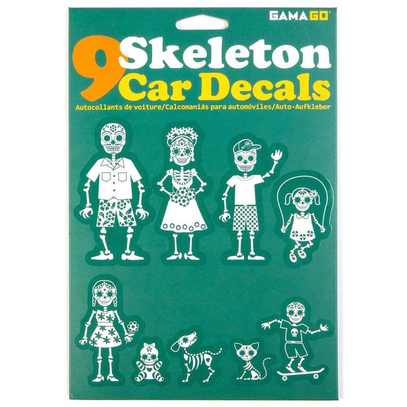Gamago Skeleton Car Decals