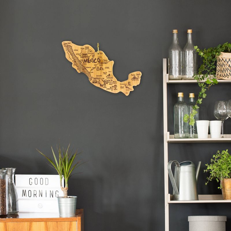 Totally Bamboo Destination Mexico Serving and Cutting Board