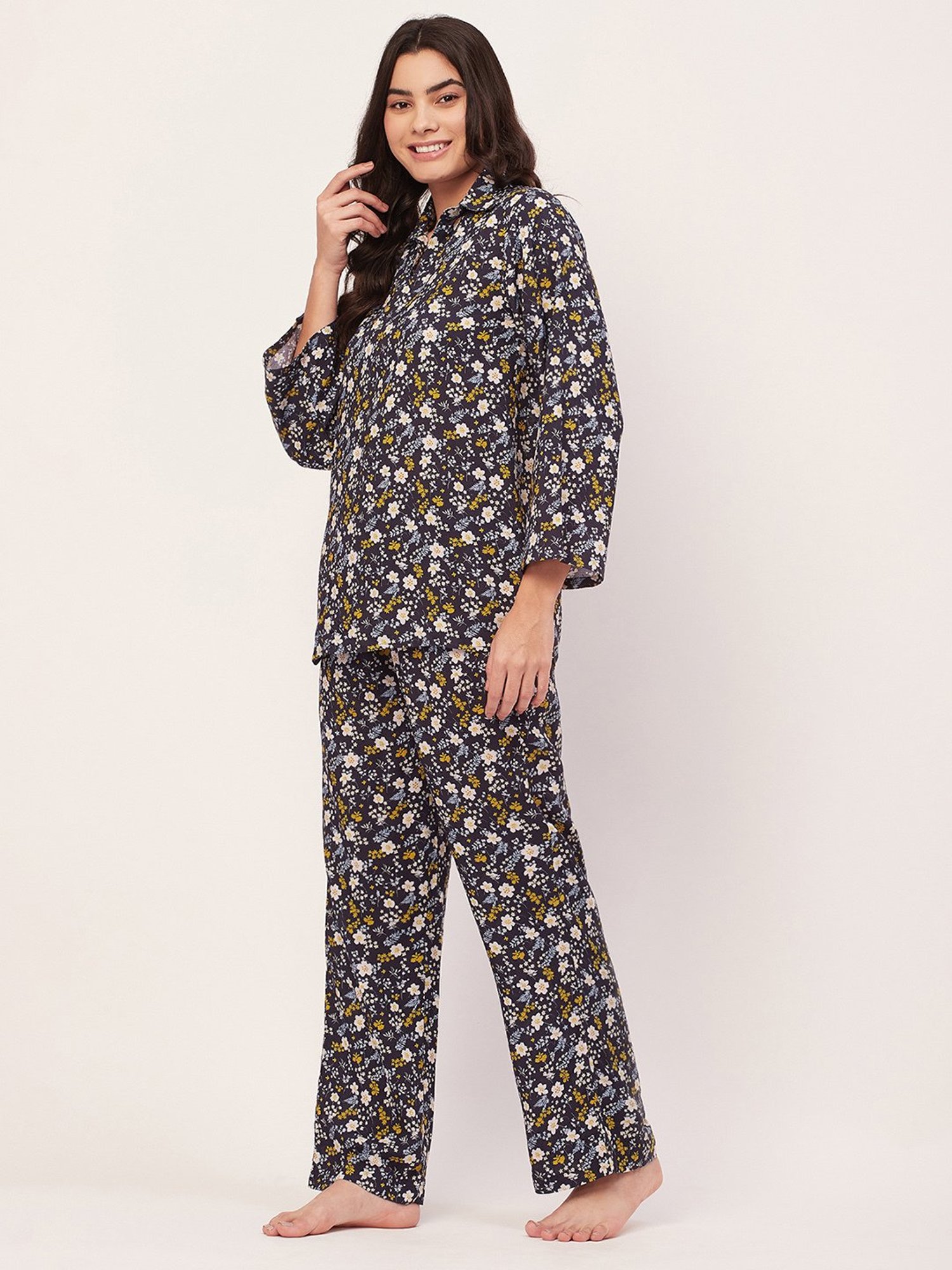 Nite Flite Pink Shirt With Pyjamas