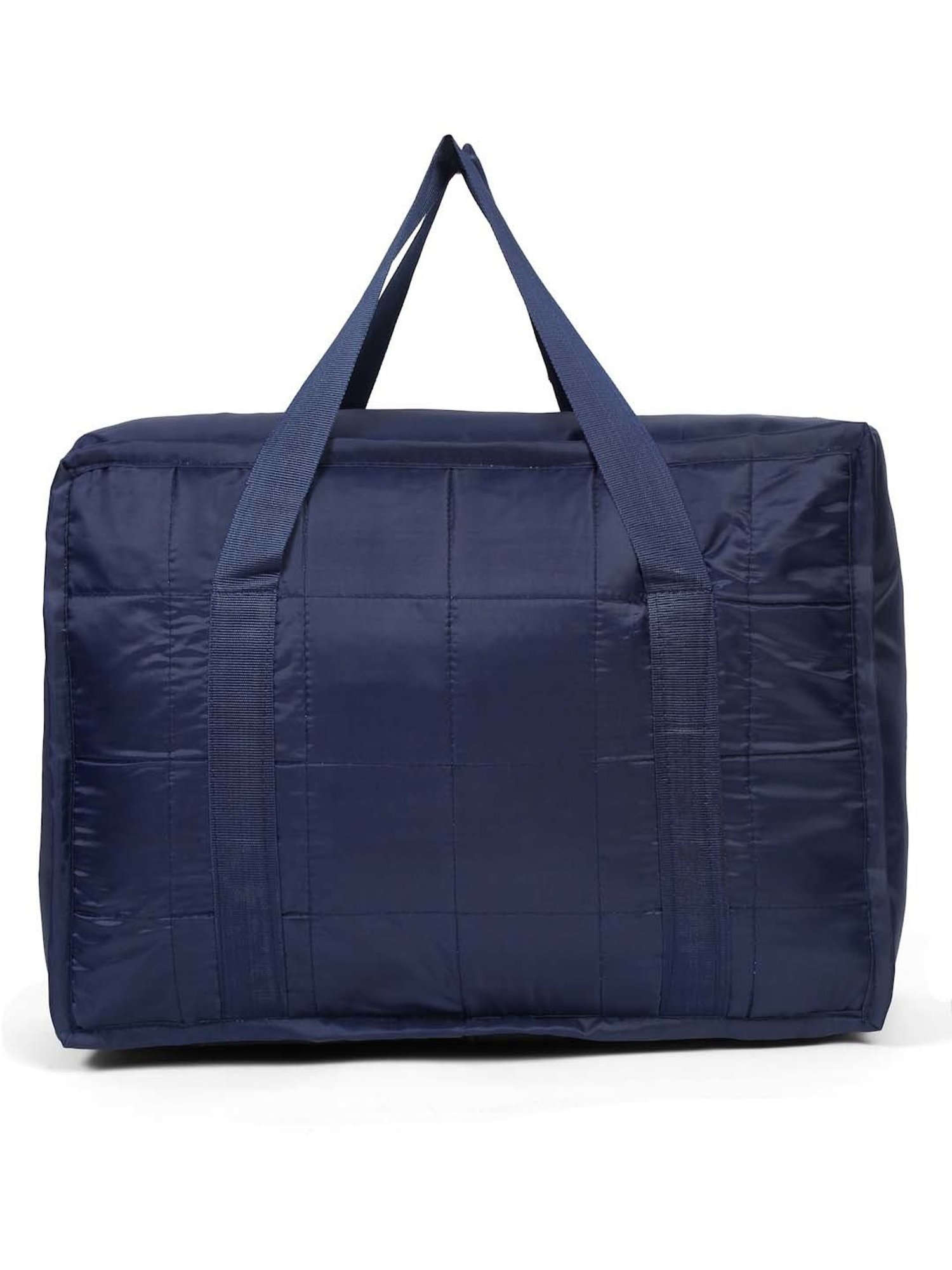 HOSTA HOMES Blue Pvc Parachute Material Zipper Bag