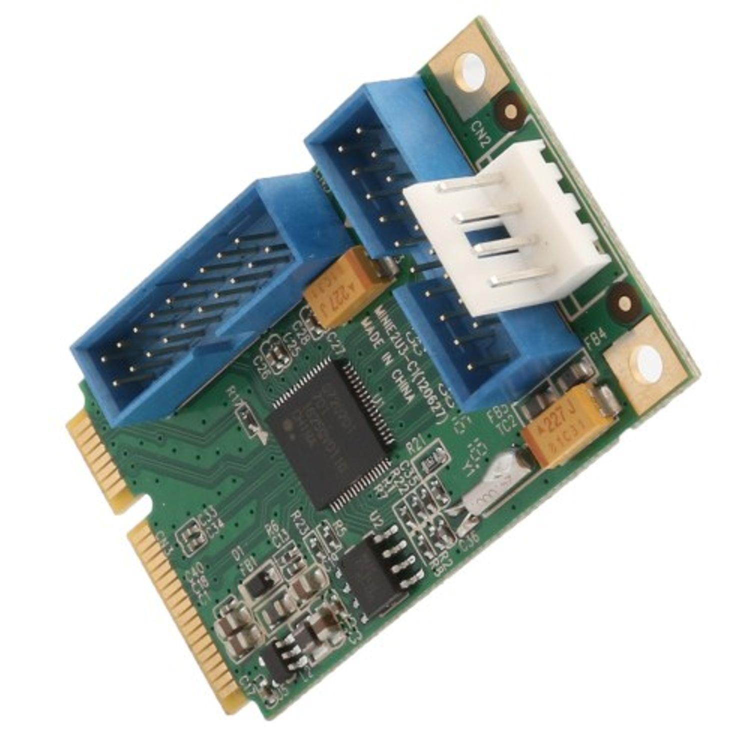SYBA SD-MPE20215 Mini Pci-Express 2.0 4-Port Usb3.0 Card