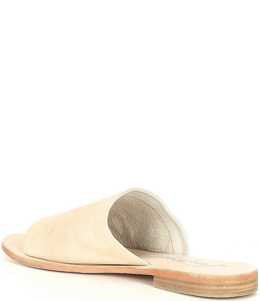 Free People Vicente Leather Slide Sandals