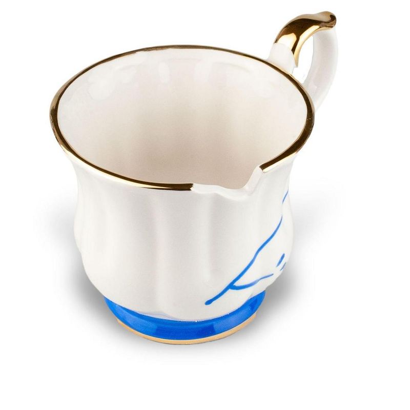 Surreal Entertainment Once Upon A Time Collectibles | White Chipped Ceramic Molded Mug | 12oz