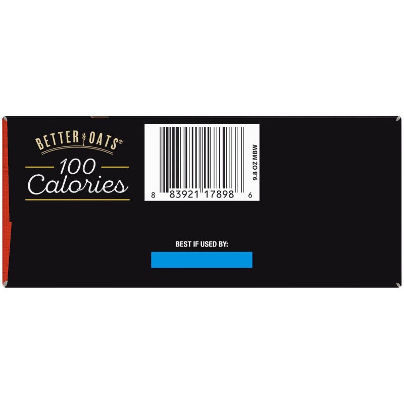 Better Oats 100 Calories Maple & Brown Sugar Whole Grain Instant Oatmeal with Flax - 10ct