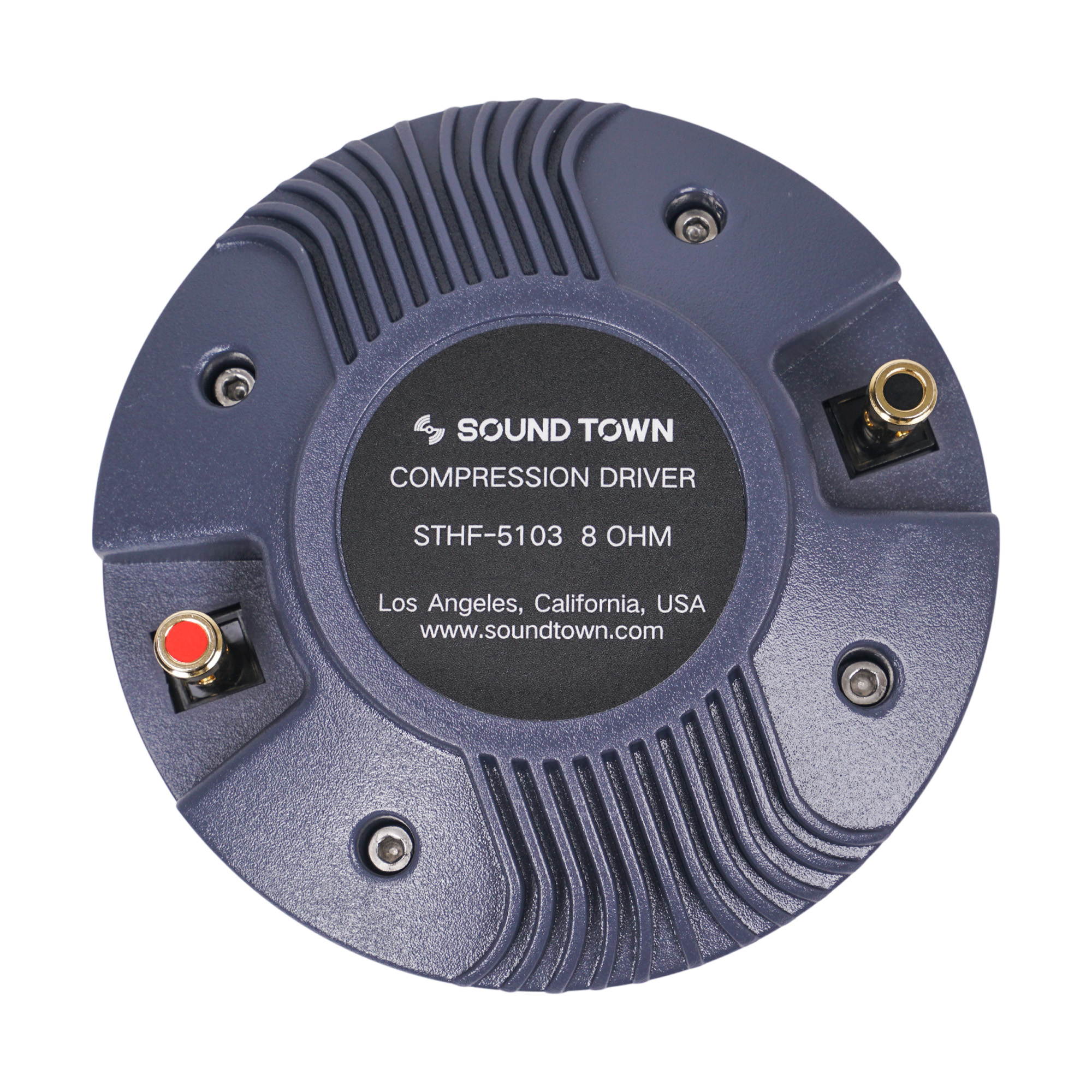 Sound Town 1.4" Titanium Compression Driver, 120W, Pro Audio Speaker Horn Driver ReplacementTweeter (STHF-5103)