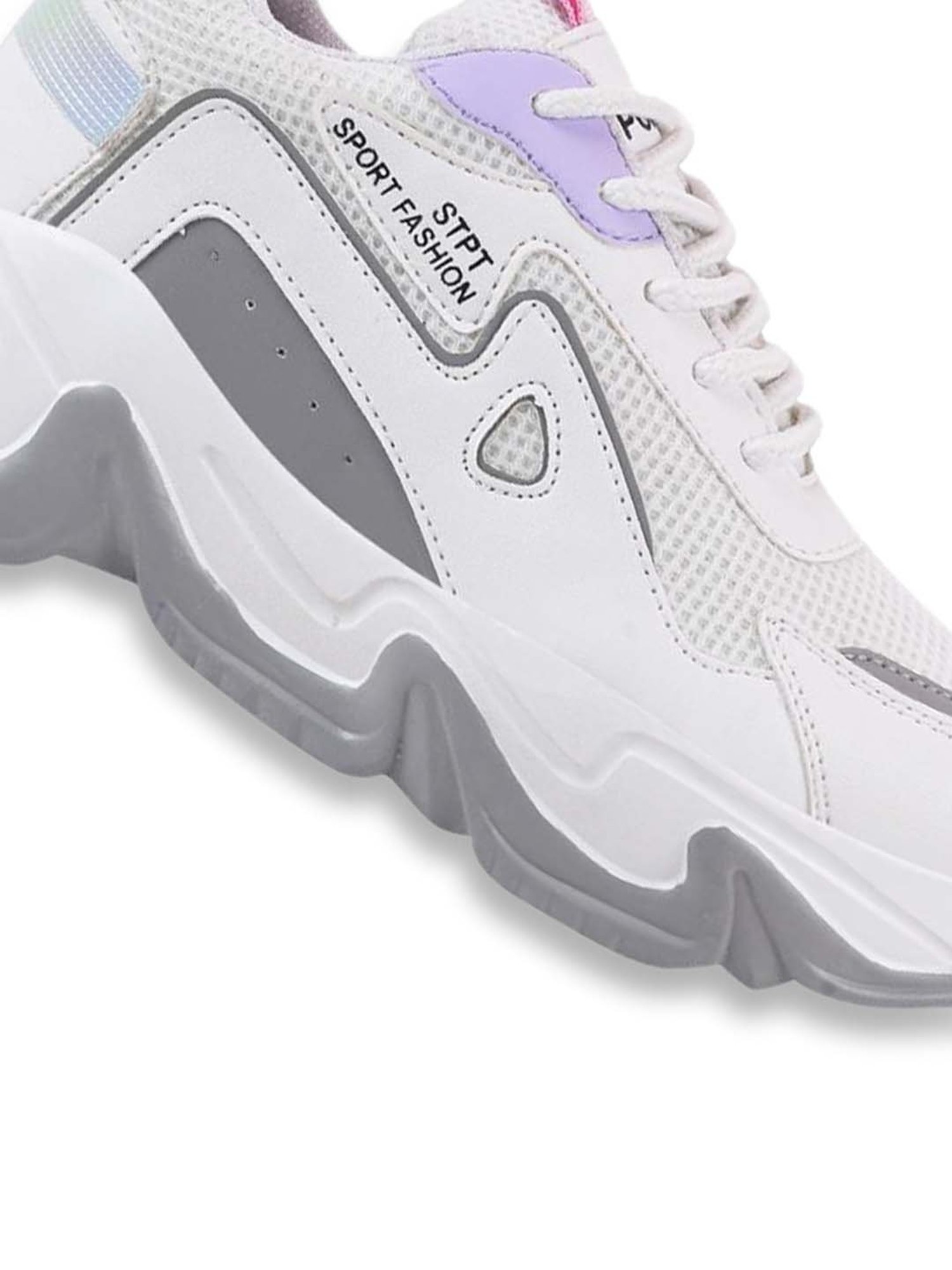 Kendall + Kylie Women's BARONESS Low Top Lace Up Multi Sneakers