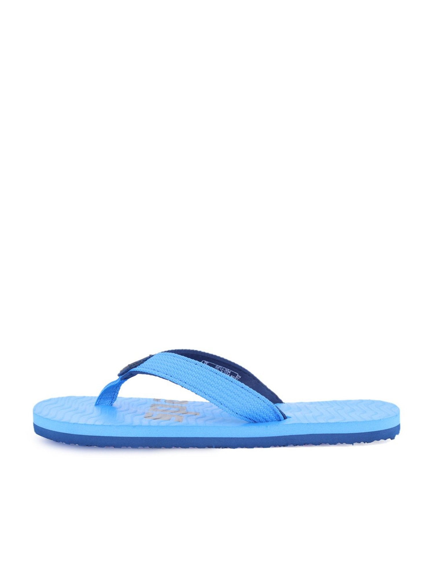 Sparx Men's Blue Flip Flops