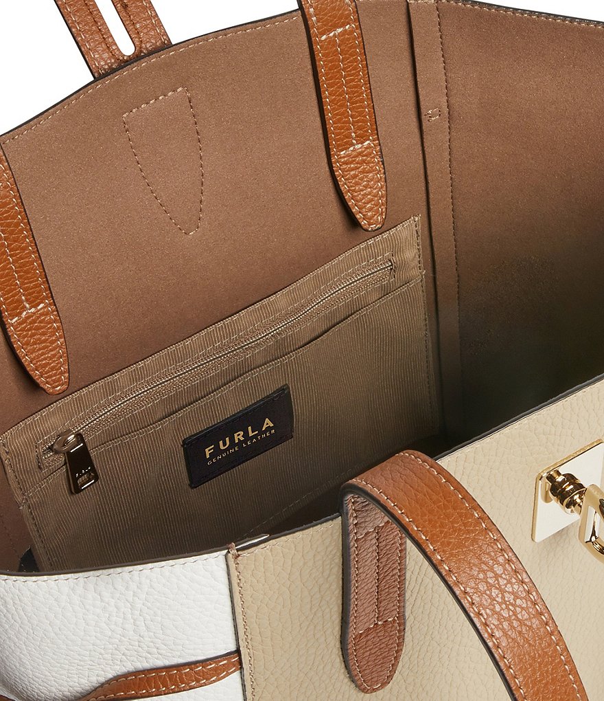 Furla Net Medium Colorblock Tote Bag