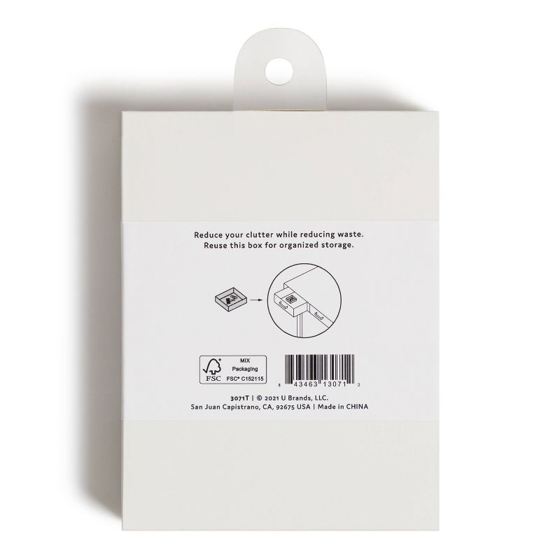 U Brands 6ct Glass Magnets - Can't Be Tamed