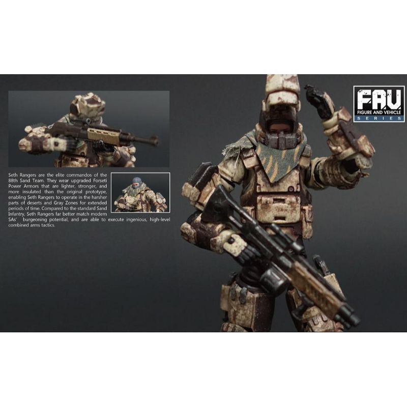 FAV-A10 Seth Ranger 1:18 Scale | Acid Rain Fav Action figures