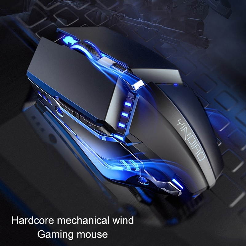 YINDIAO Keys Gaming Office USB Mechanical Wired Mouse