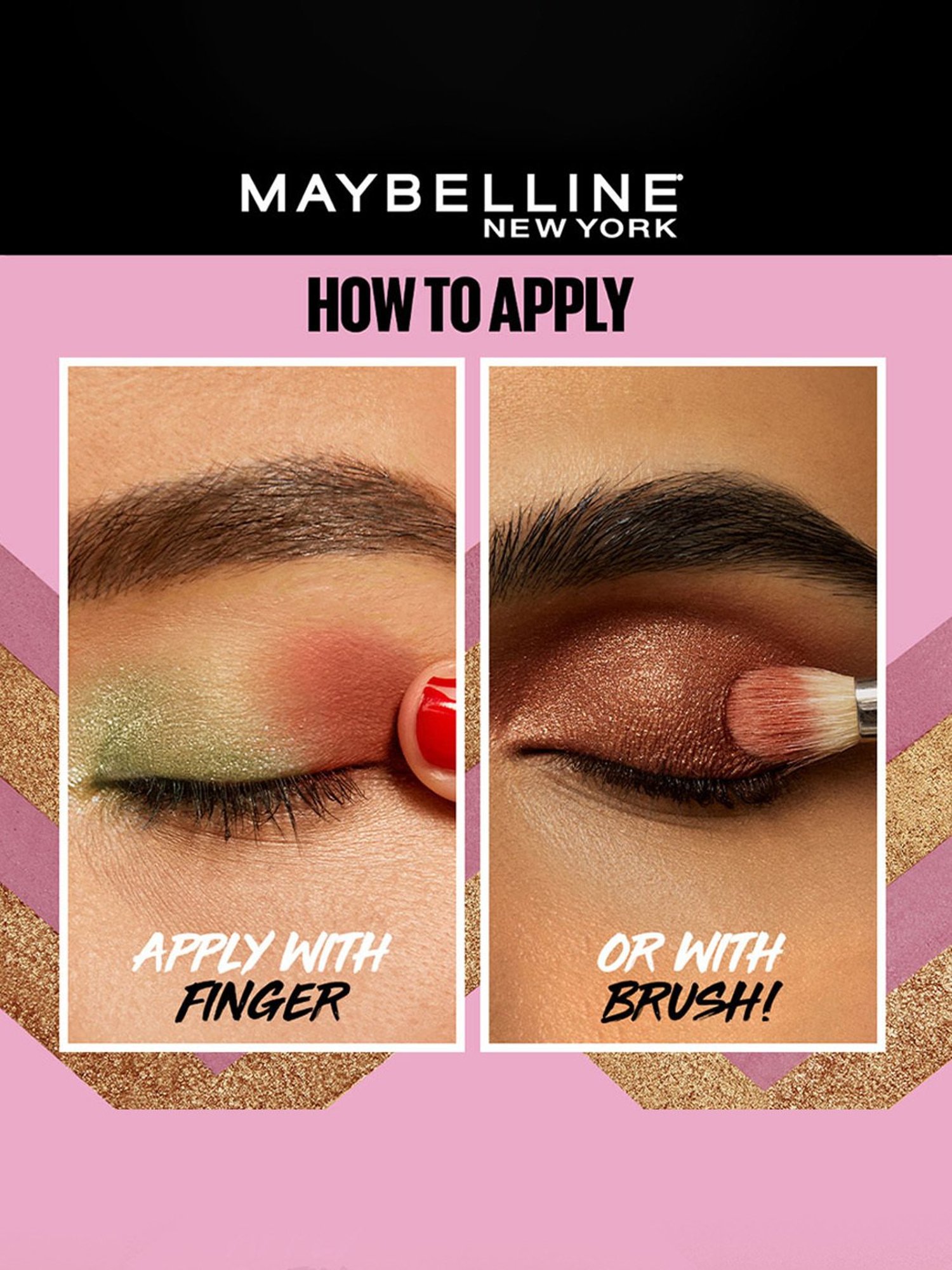 Maybelline New York Color Rivals Duo Eyeshadow Palette Assertive x Coy - 3 gm