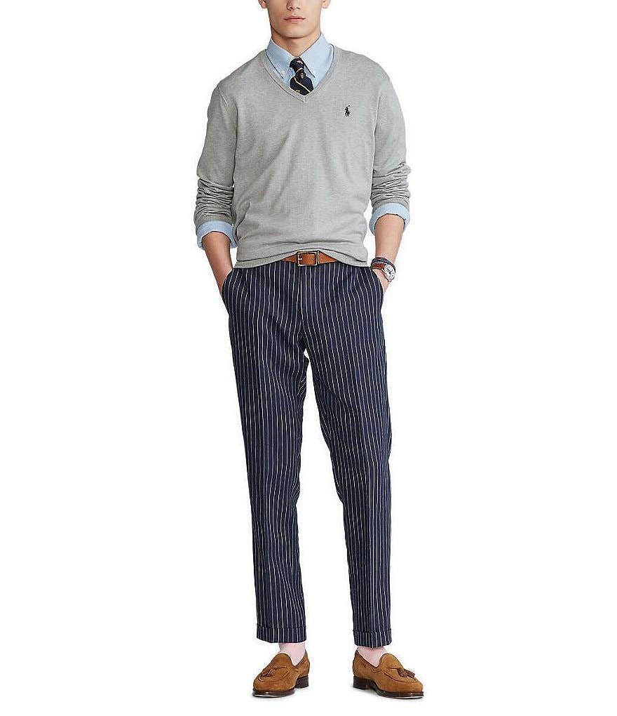 Polo Ralph Lauren Solid V-Neck Sweater