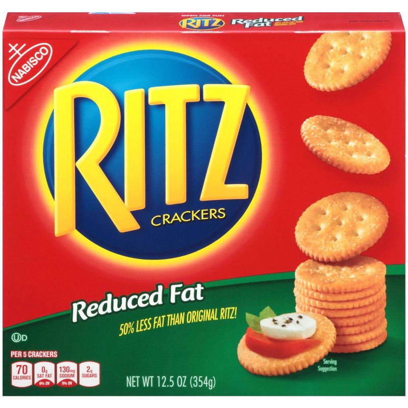Nabisco Ritz Reduced Fat Classic Crackers - 12.5oz