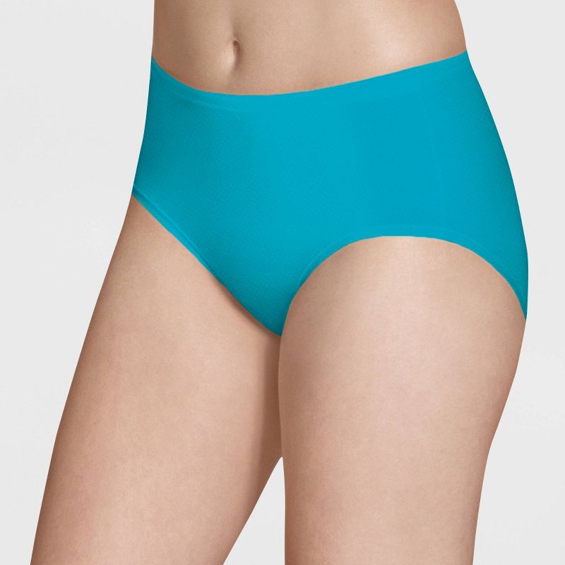 Fruit of the Loom Women's Breathable Mid-Rise Briefs 4+2 Bonus Pack - 9