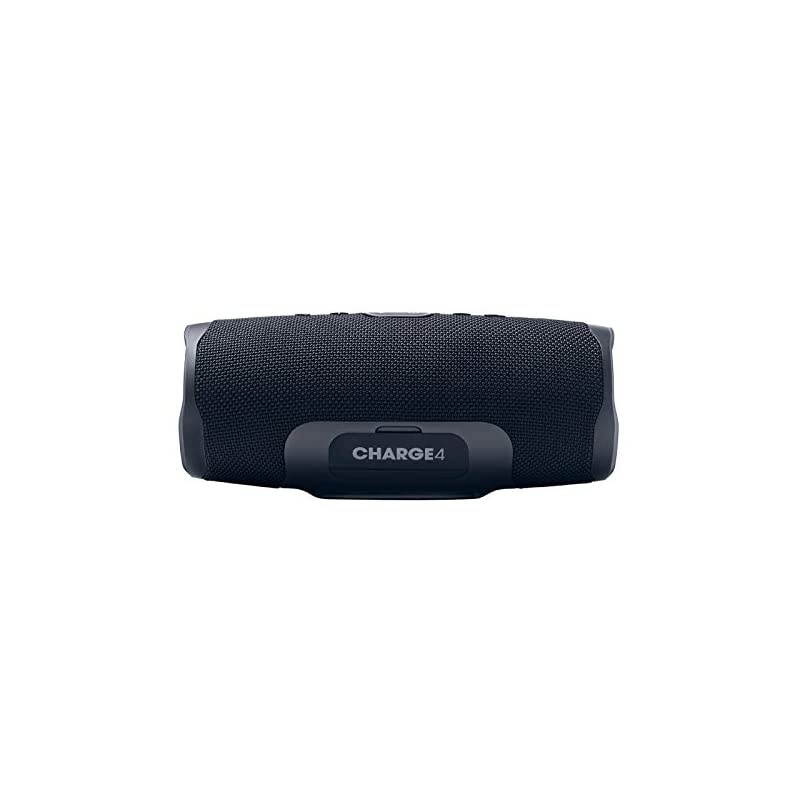 Charge 4 Portable Waterproof Wireless Bluetooth Speaker Bundle with divvi! Charge 4 Protective Hardshell Case - White