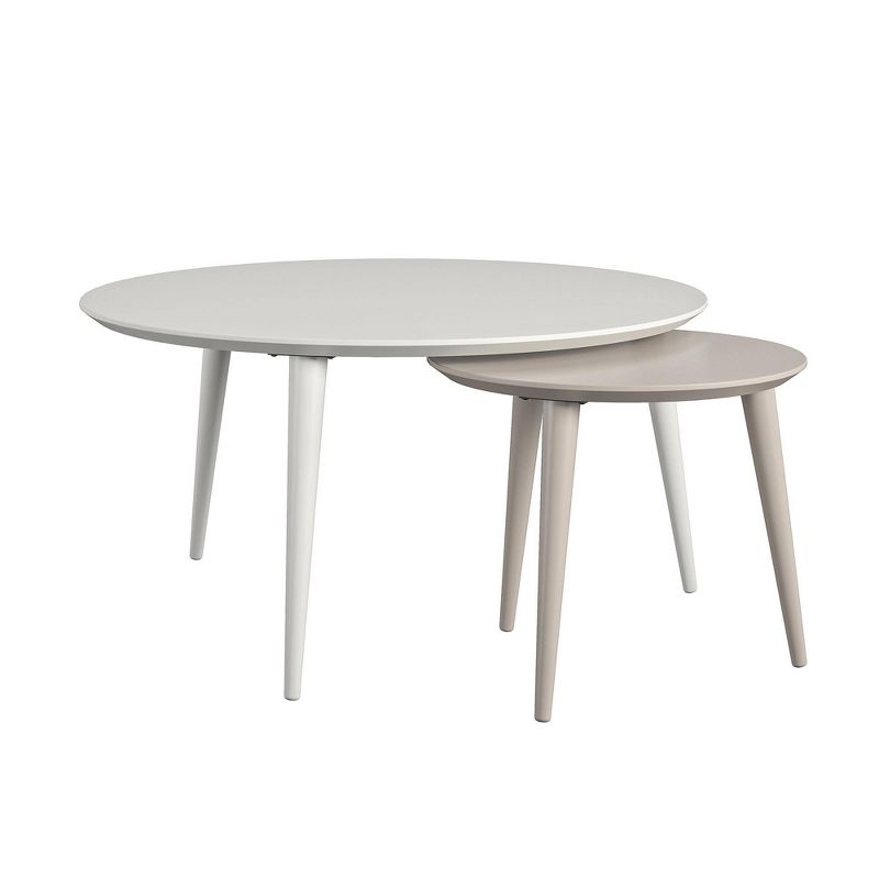 Carnegie Nesting Tables White - CosmoLiving by Cosmopolitan