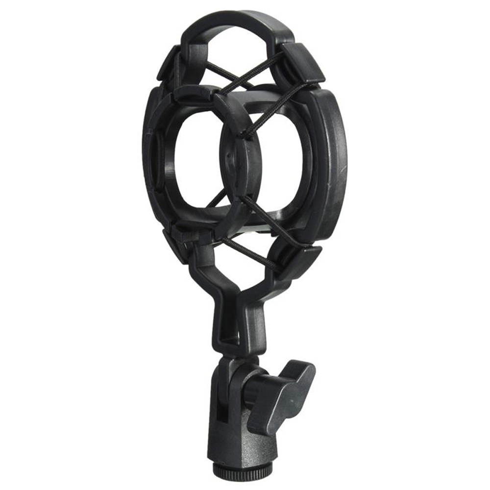 Universal Shock-proof Microphone Mount Plastic Studio Mic Holder Stand Clip For Large Diaphram Condenser
