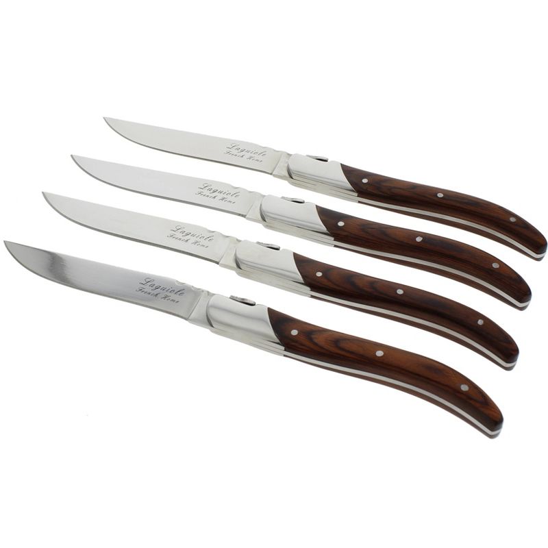 BergHOFF Rosewood 7 Pc Stainless Steel Cutlery Set with Block