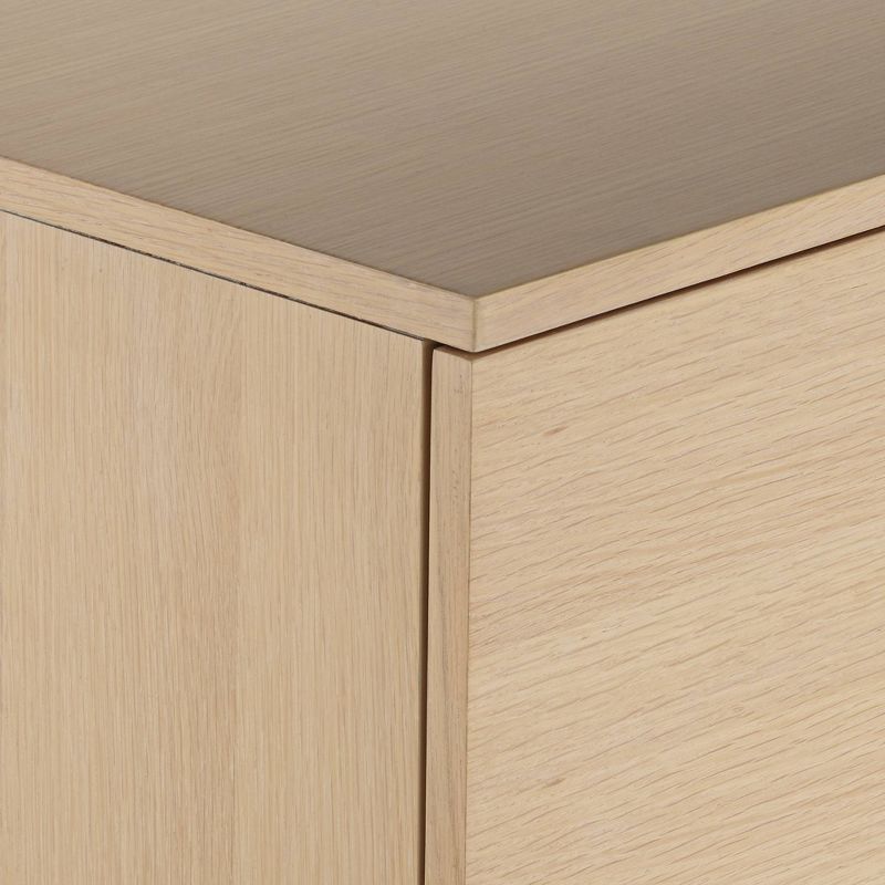 Kolczak Boho Handcrafted Mango Wood 2 Door Cabinet Light Gray - Christopher Knight Home