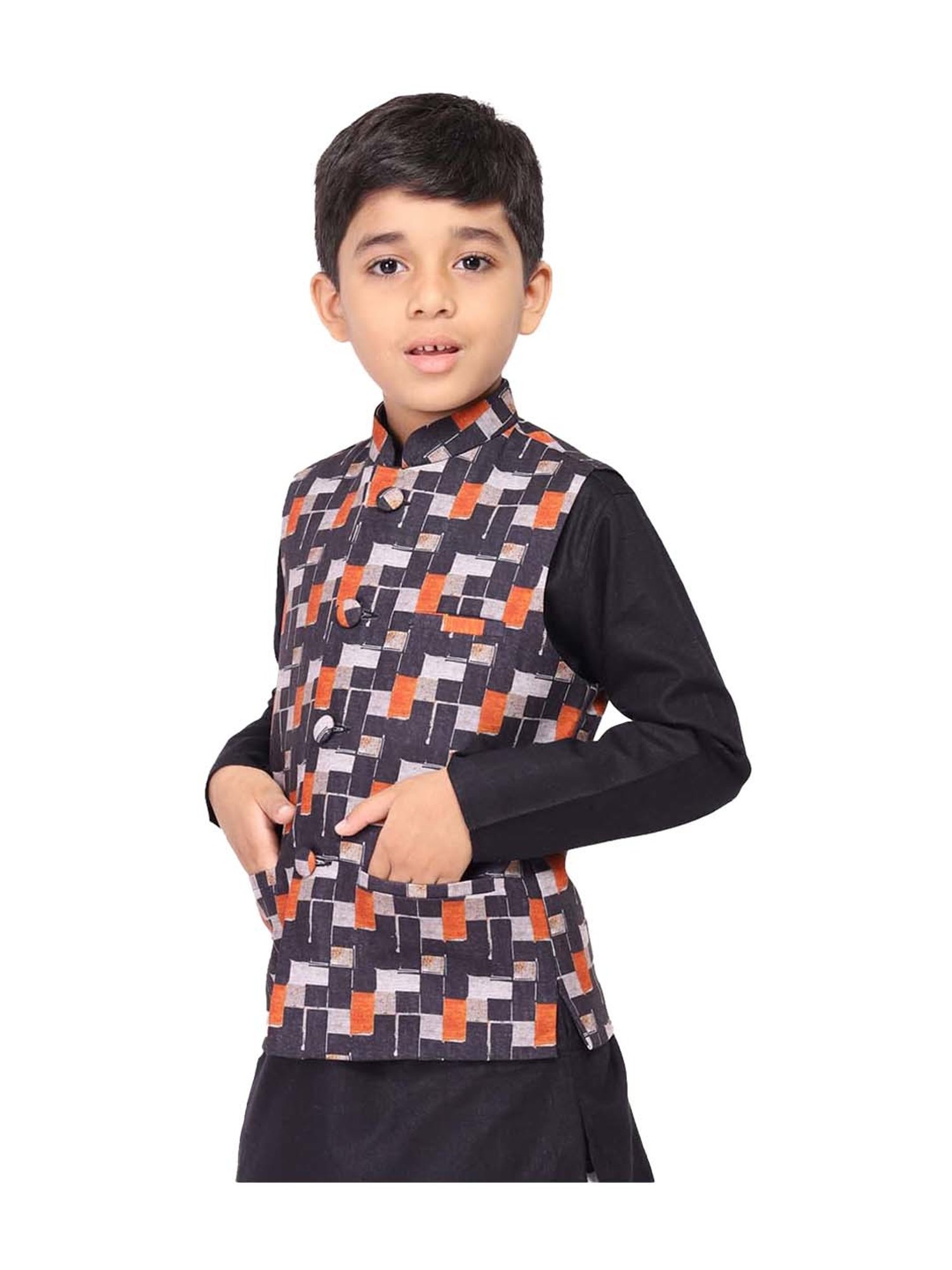 Crimsoune Club Kids Mint Solid Full Sleeves Blazer