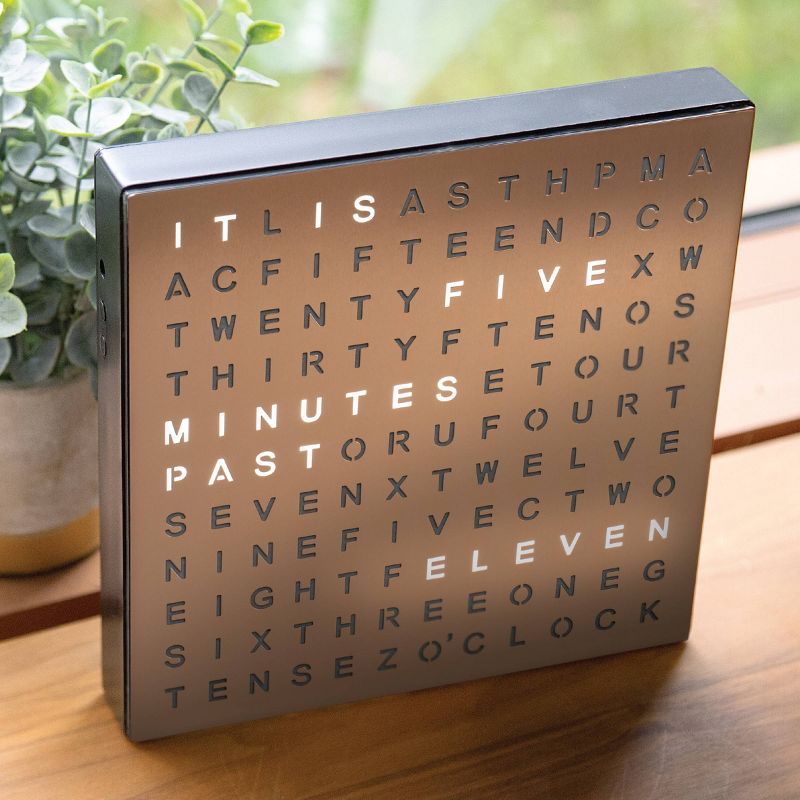 Small Weathered Table Clock White - Stonebriar Collection