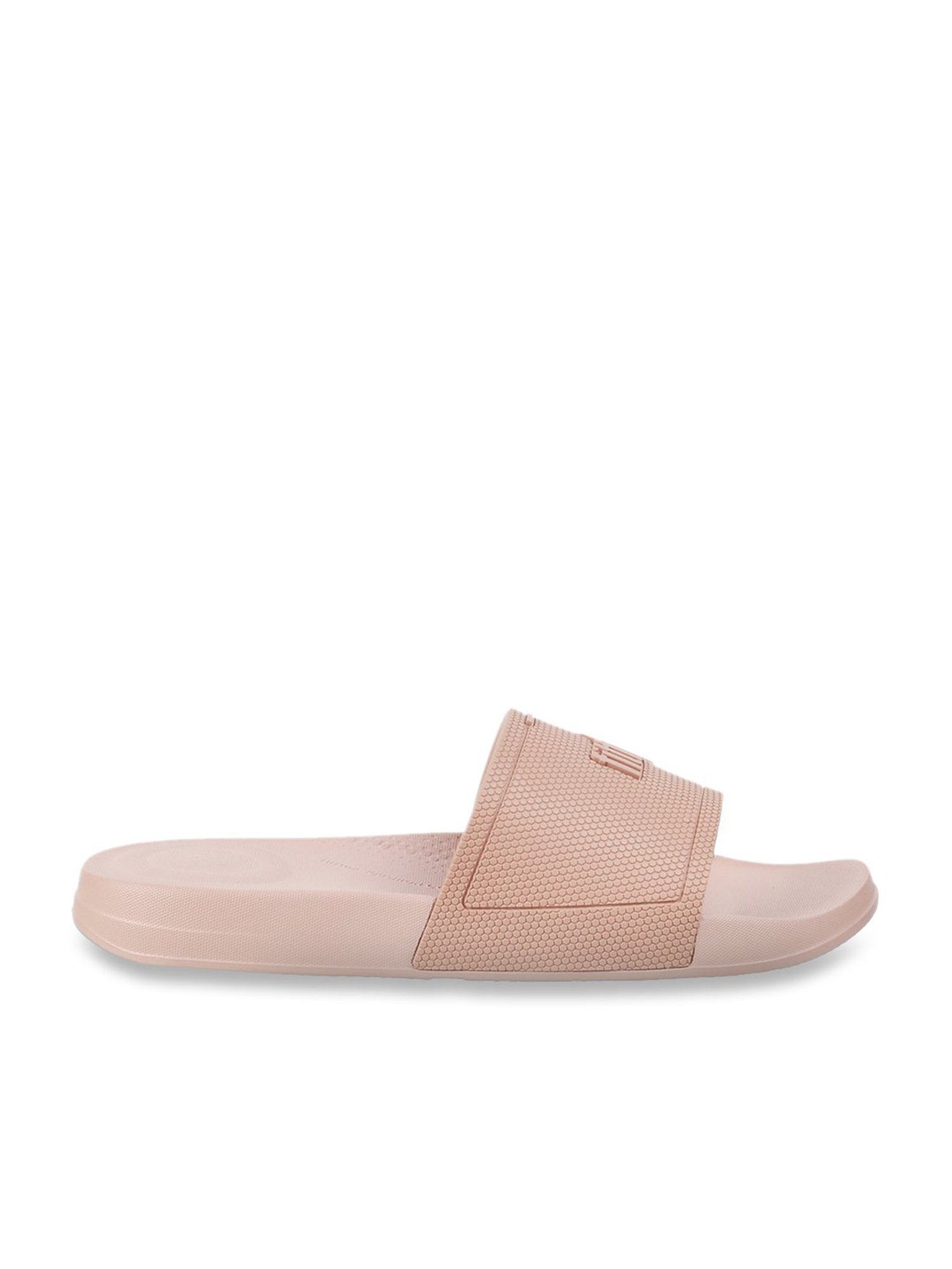 FitFlop Women's Beige Slides