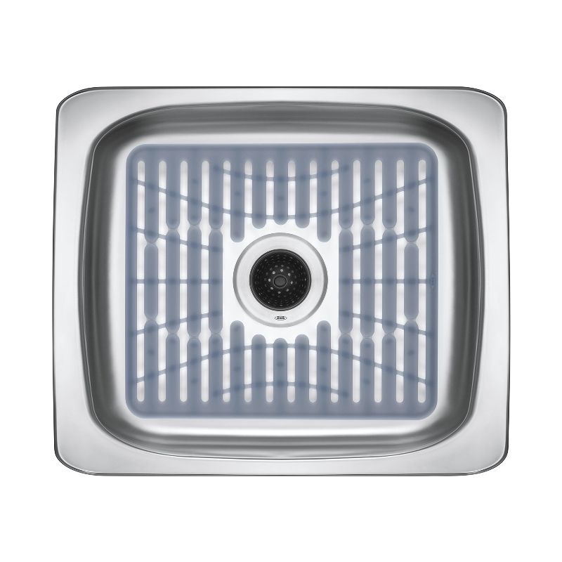 OXO 11.3" x 12.8" Silicone Sink Mat Gray