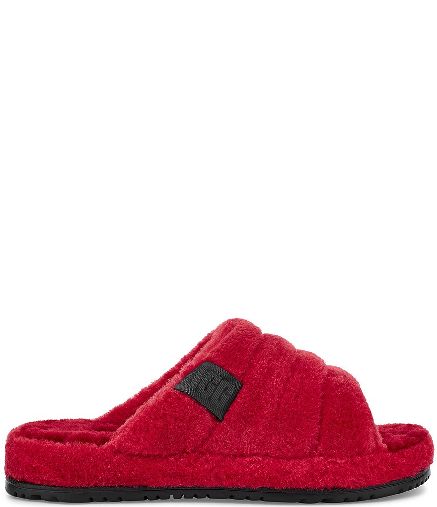 UGG&reg; Men's Scuff Logo Suede Slippers