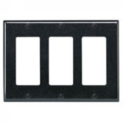 Leviton 3-Gang Decora Wallplate