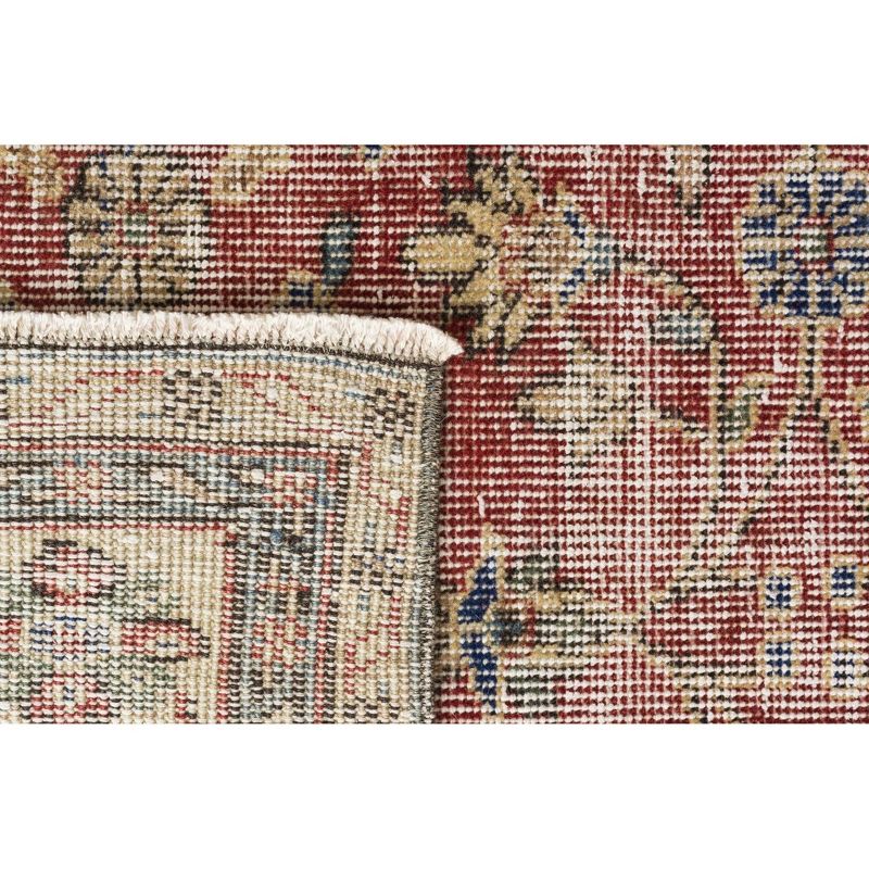 6'8"x10'2" Vintage One-of-a-Kind Karmele Rug Red - Revival Rugs