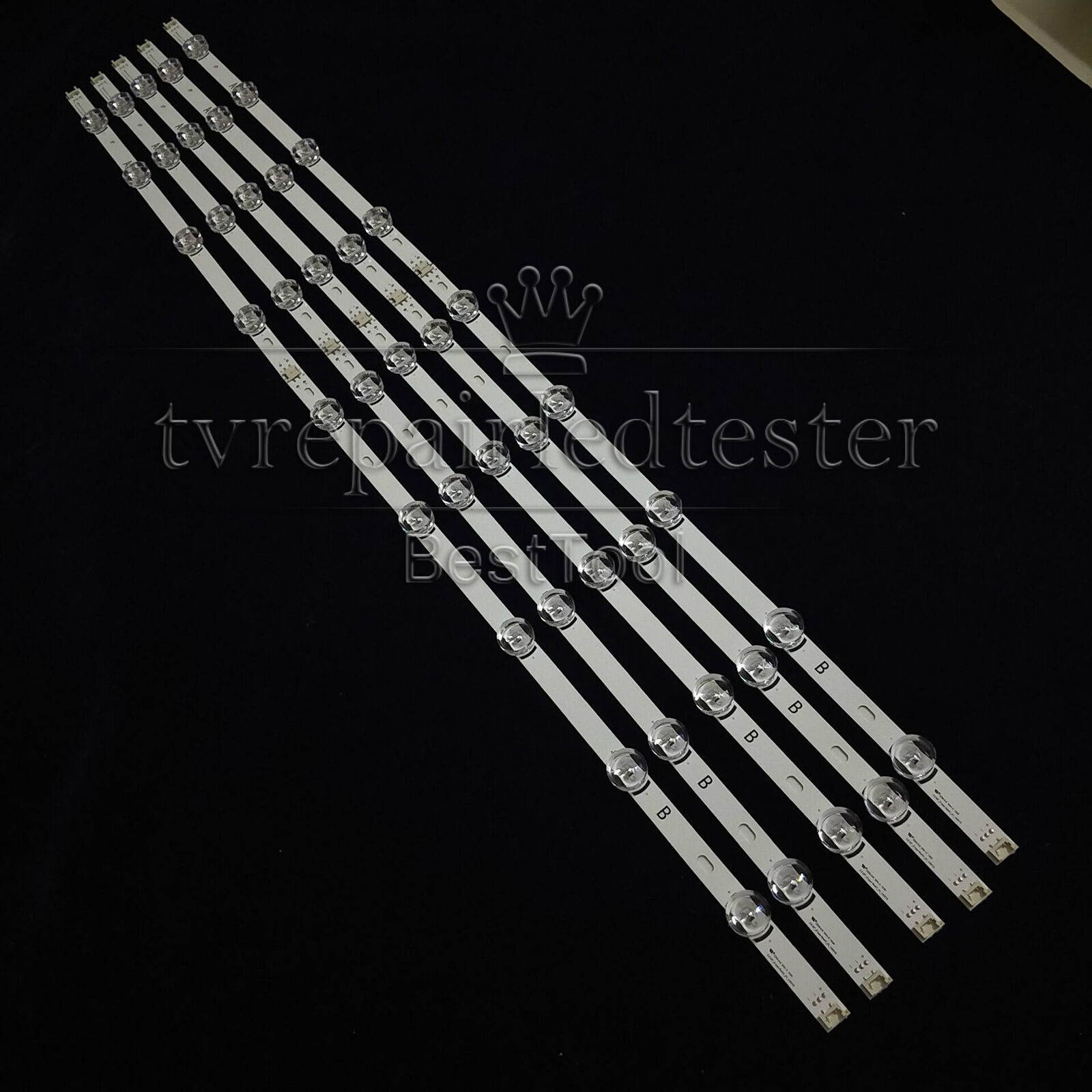 LED Backlight Strips (10) 6916L-1781A/6916L-1782A for LG 50LB6500 50LF5610