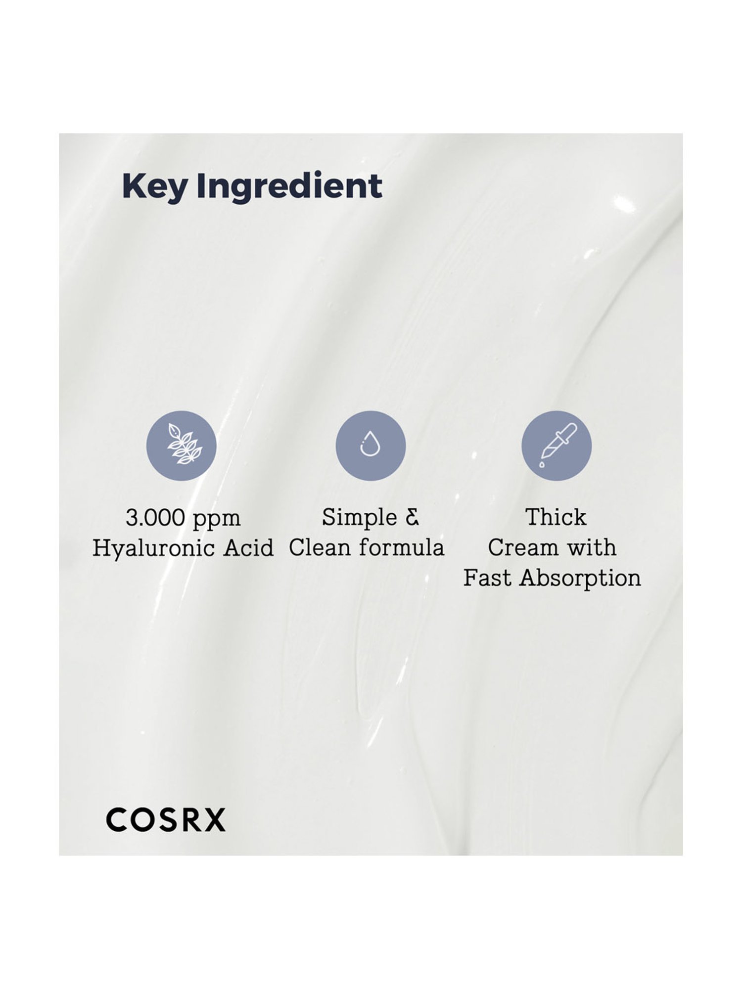 Cosrx Hyaluronic Acid Intensive Cream - 100 gm
