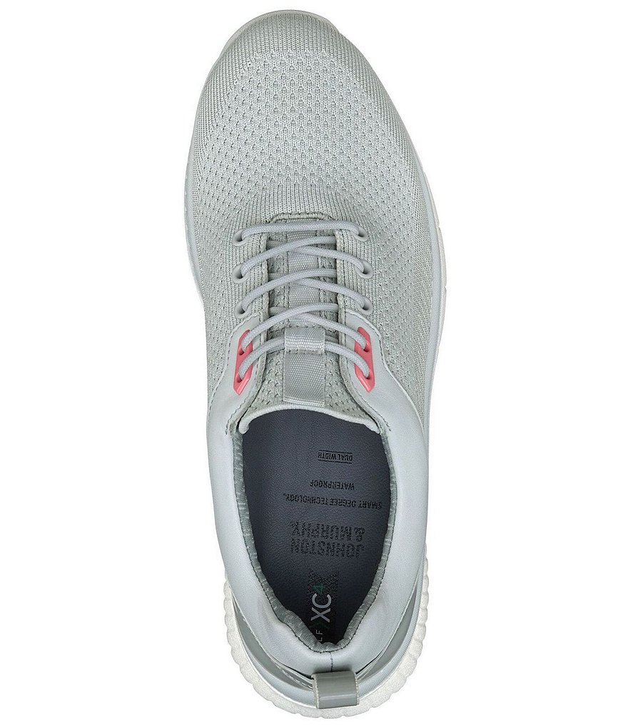 Johnston & Murphy Women's H-1 Sport Hybrid Waterproof Mesh Lace-Up Golf Shoes