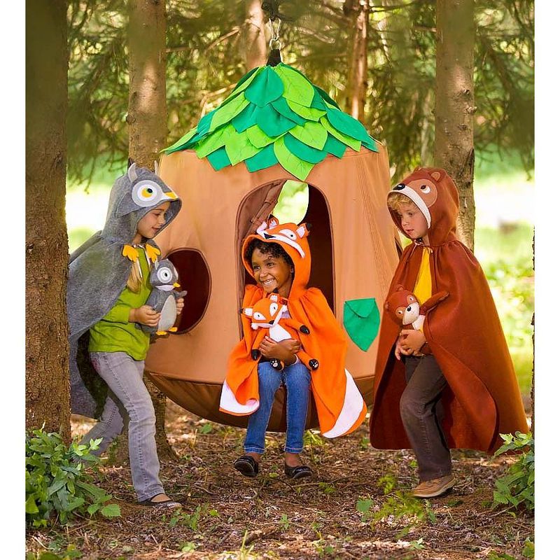 Magic Cabin - Outdoor Tent with Lights for Kids, Blue