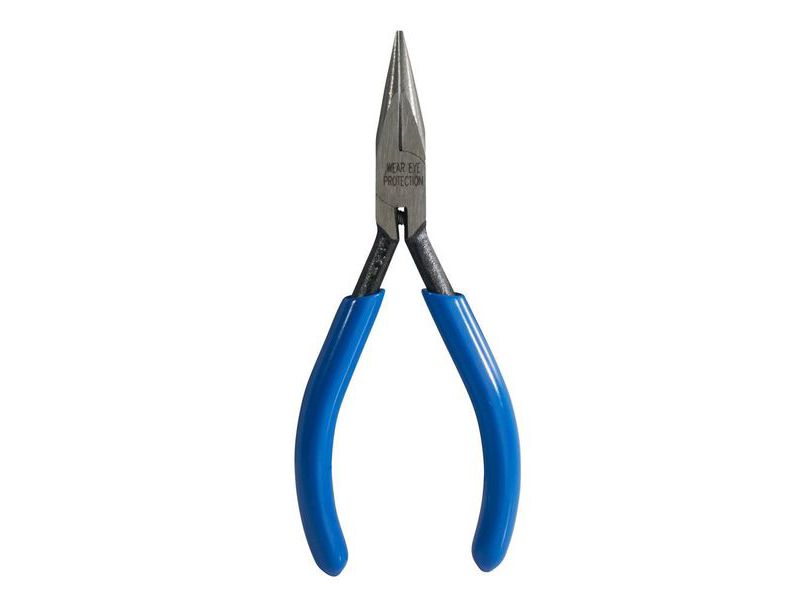 KLEIN TOOLS D322-41/2C Electronics Pliers, Slim Long-Nose, Spring-Loaded