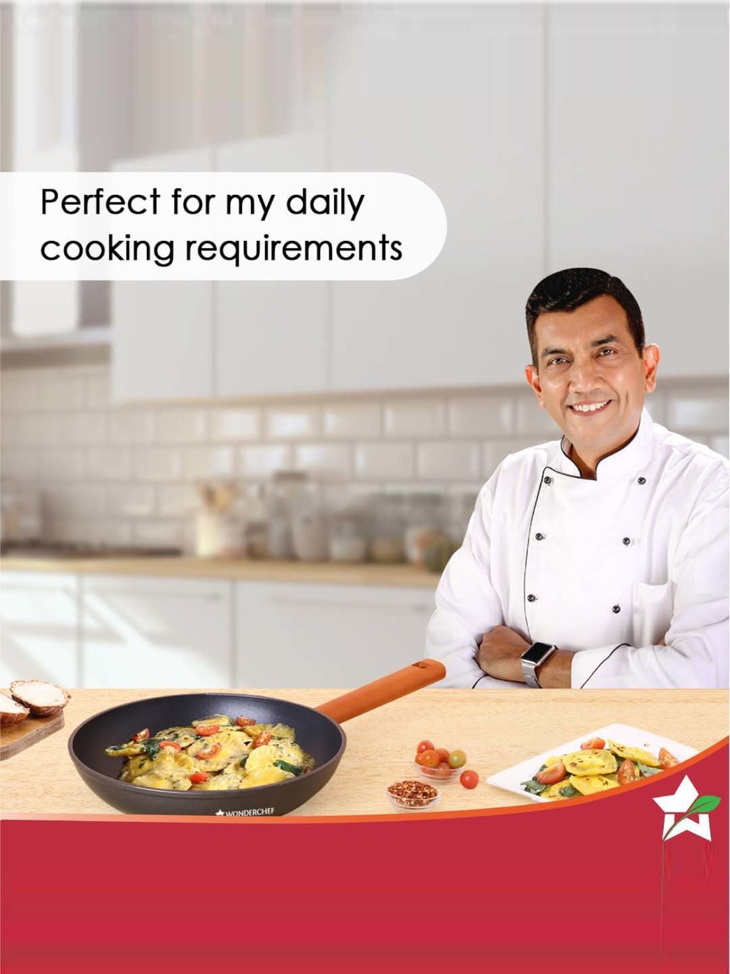 Wonderchef Caesar Forged Virgin Grey Aluminium 20cm Fry Pan