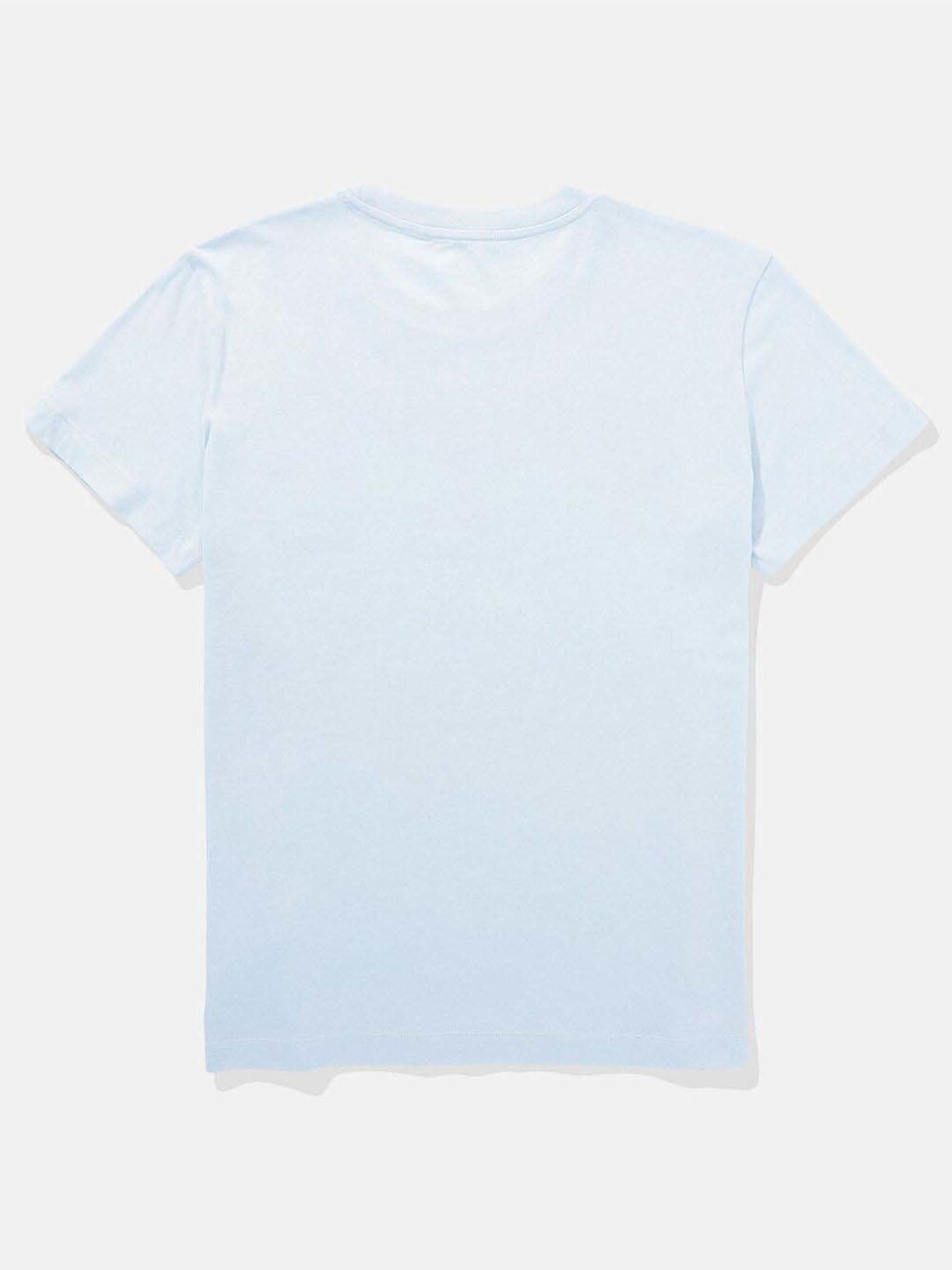 American Eagle Outfitters Blue Cotton Printed T-Shirt