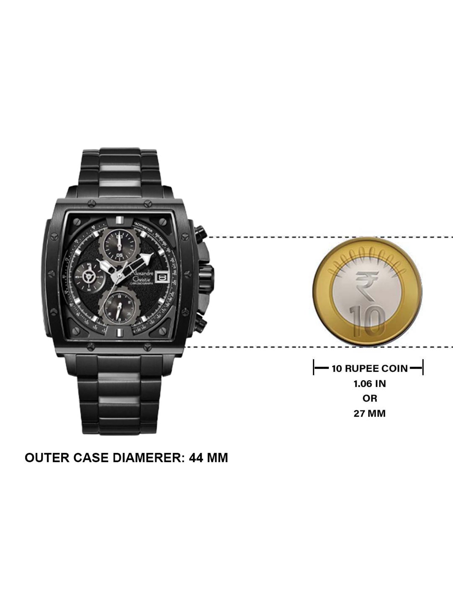 ALEXANDRE CHRISTIE 6376MCBIPBA Chronograph Watch for Men