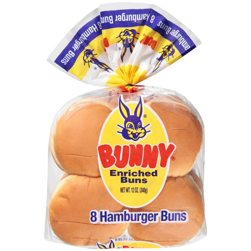 Bunny Hamburger Buns - 12oz