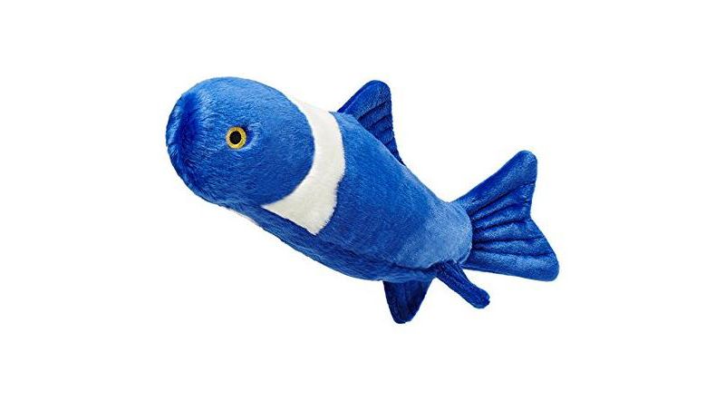 Fluff & Tuff Gil the Koi Fish, Extra Large Plush Dog Toy with Squeaker