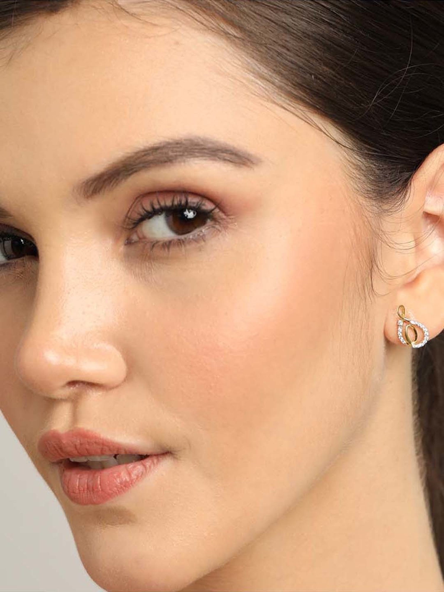 Clara 92.5 Sterling Silver Flavia Earrings for Women