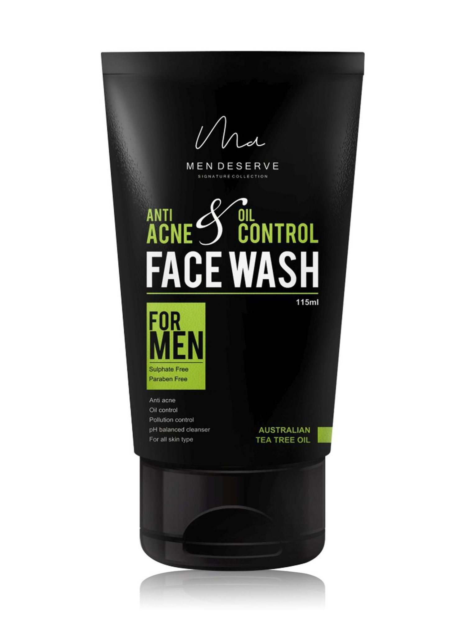 Men Deserve Anti Acne and Oil Control Face Wash - 115 ml
