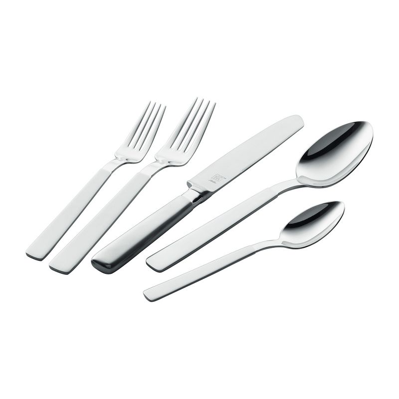 41pc Stainless Steel Zehira Frost Silverware Set - Cambridge Silversmiths