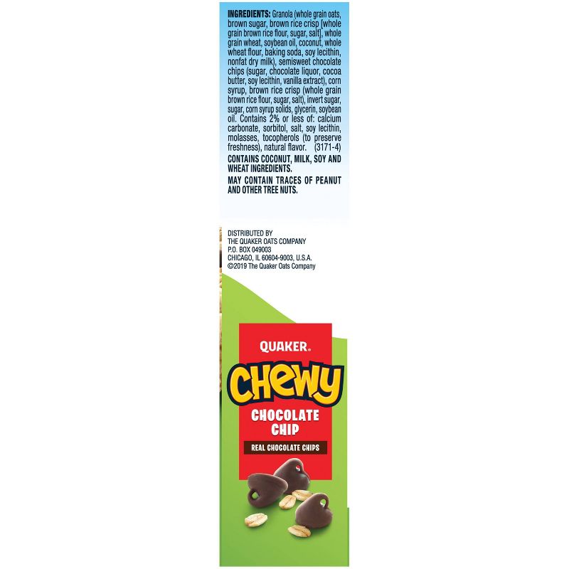 Quaker Chewy Chocolate Chip Granola Bars - 8ct
