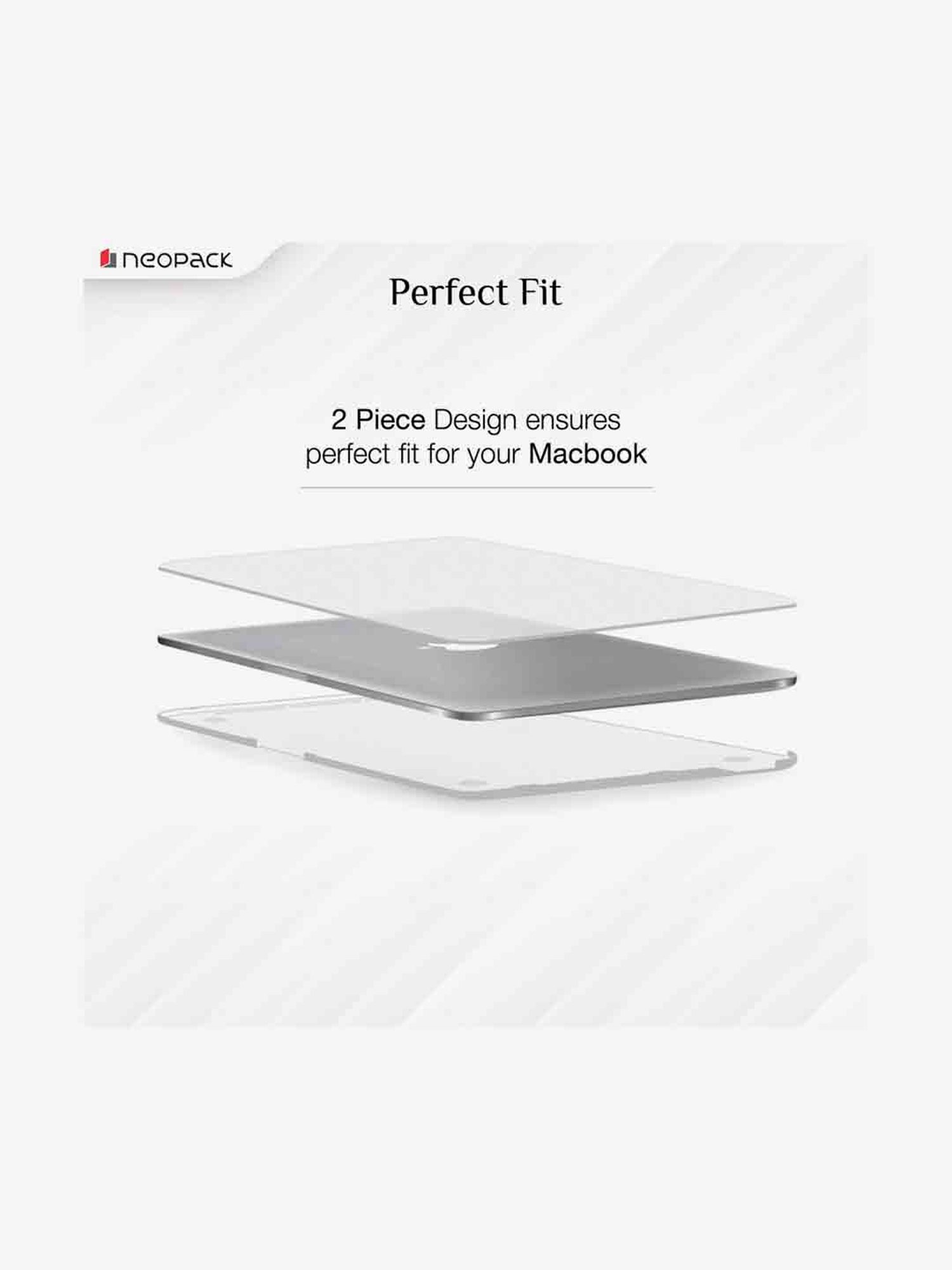 Neopack iShield Hard Shell Case for New MacBook Pro 16 Inch (Crystal Clear)